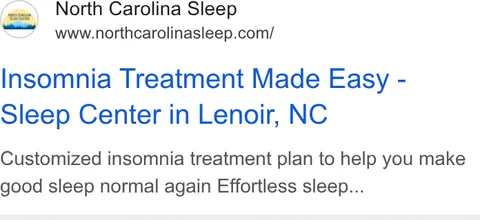 An ad Stellar Sleep is running