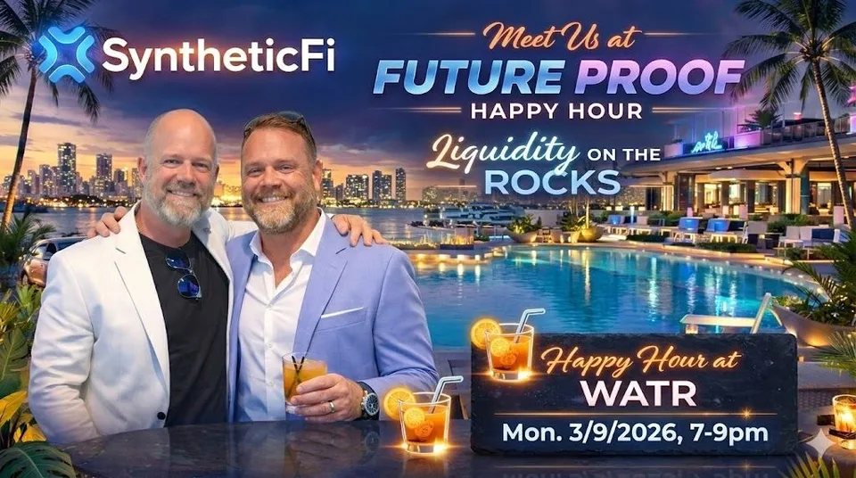 An ad SyntheticFi is running