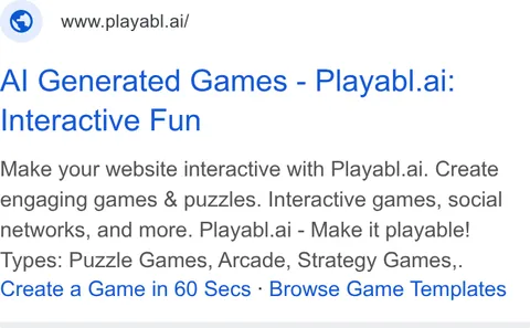 An ad Playabl is running