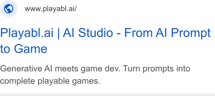 An ad Playabl is running