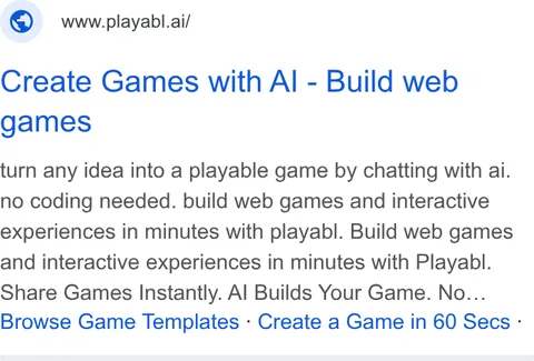 An ad Playabl is running