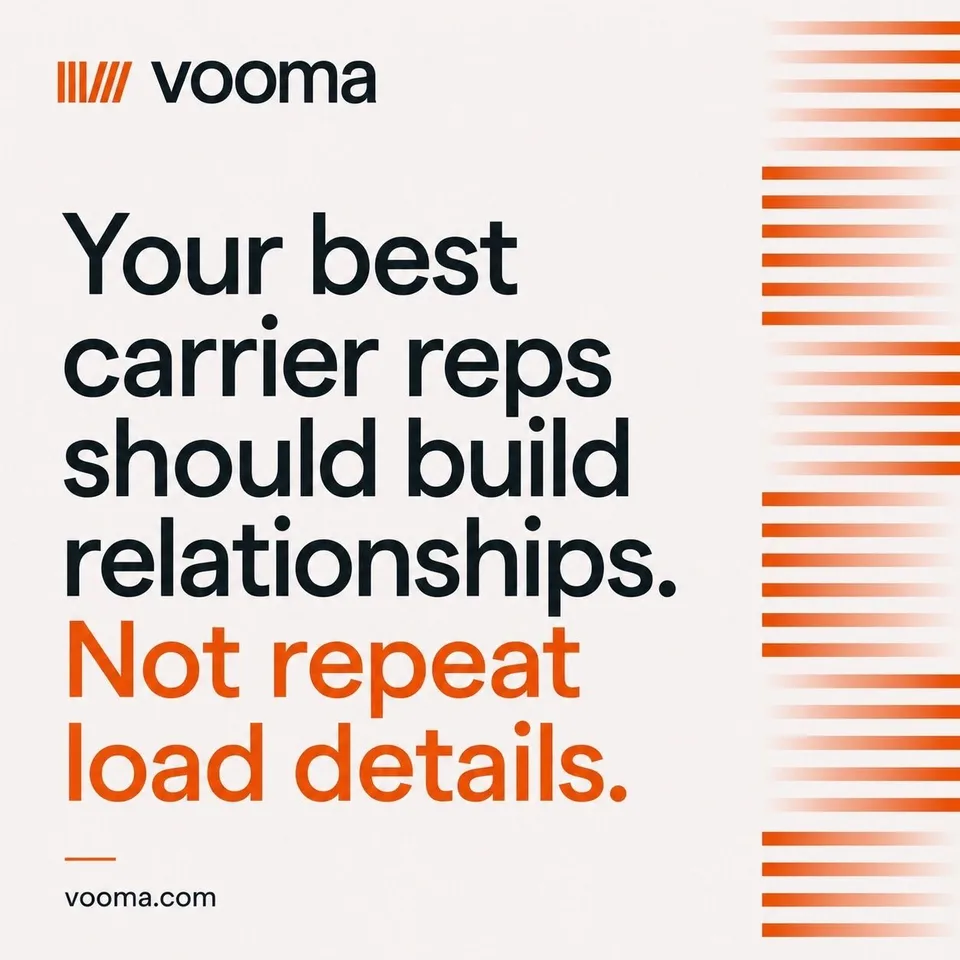 An ad Vooma is running