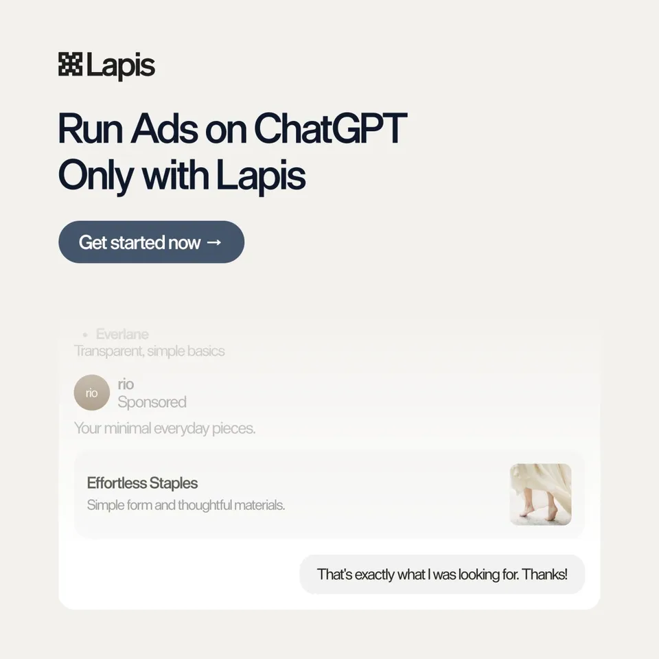 An ad Lapis is running