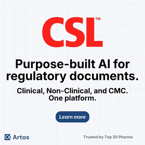 An ad Artos AI is running