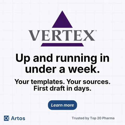 An ad Artos AI is running