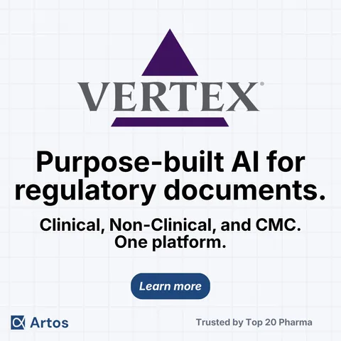 An ad Artos AI is running