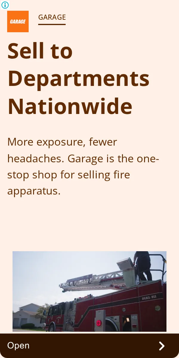 An ad Shopgarage is running