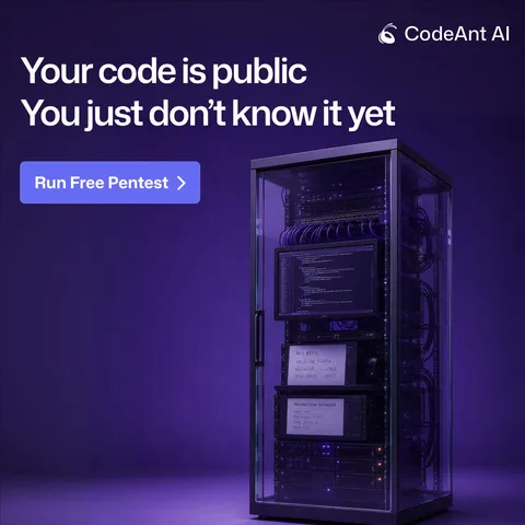 An ad CodeAnt AI is running
