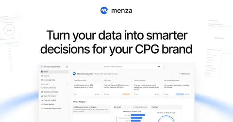 An ad Menza is running