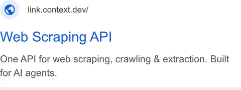An ad Context is running