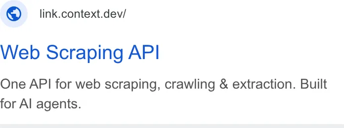 An ad Context is running